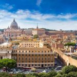 Rome and Basilica of St. Peter in Vatican