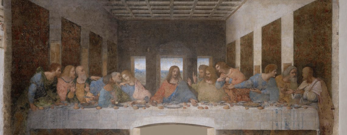 Leonardo da Vinci   The Last Supper high res 1140x445 - Saving Art in Light of the Dystopia: How Da Vinci's Last Supper Survived WWII